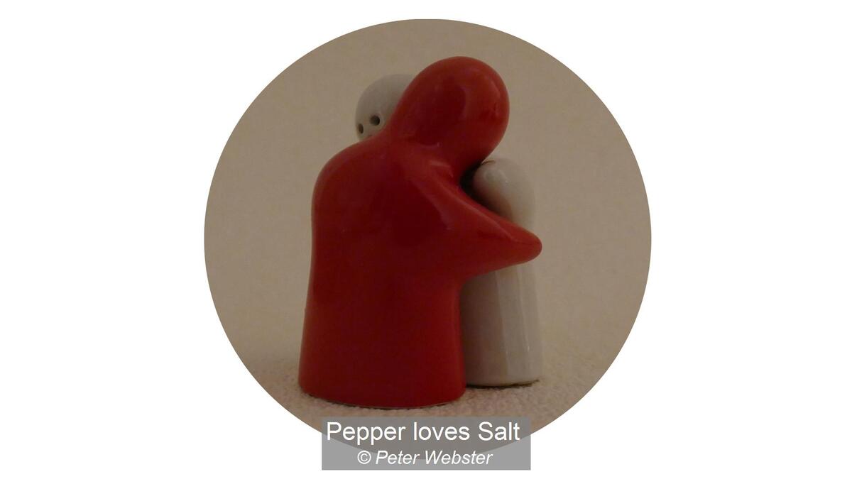 Pepper loves Salt